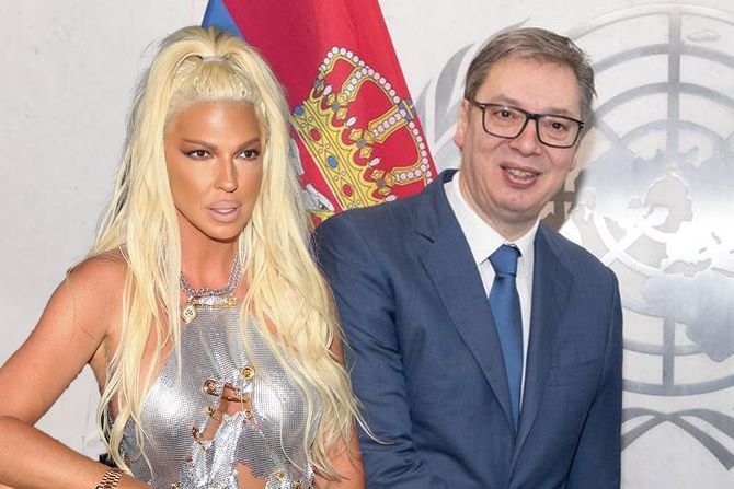 Jelena Karleuša, Aleksandar Vučić