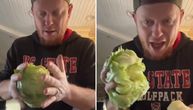 Jednostavan trik za čišćenje zelene salate oduševio ljude: Samo udarite šakom, provereno radi!