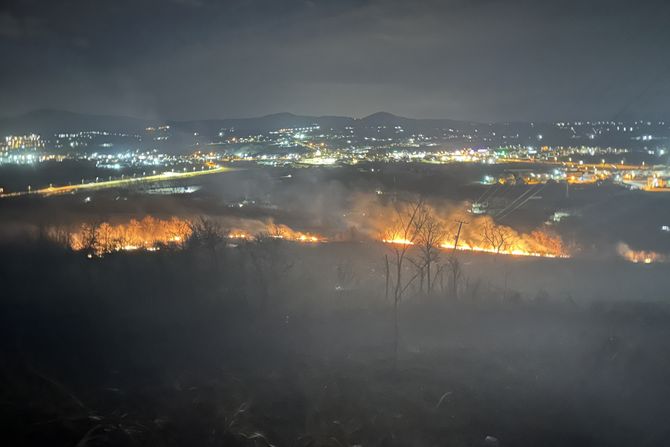 Požar, Čačak