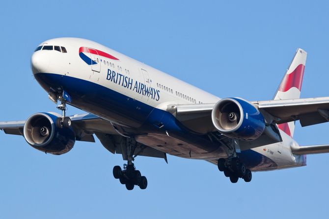 B777 British avioni