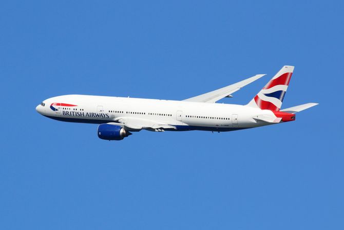 B777 British avioni