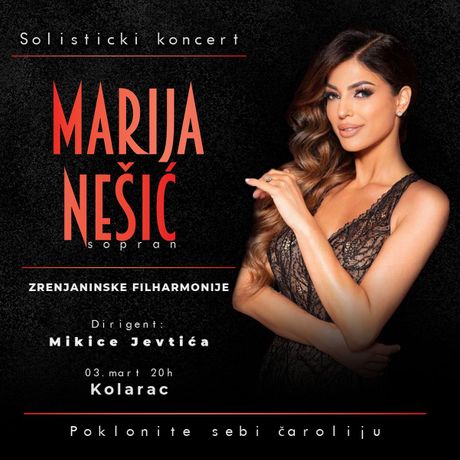 Marija Nešić, koncert