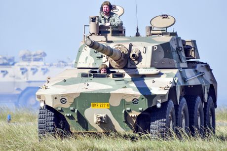 Južnoafrička vojska naoružanje tenk vojnik