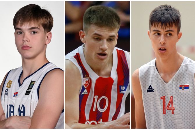 KK Crvena zvezda, Andrej Lučić i Kostić, Stefan Marjanović