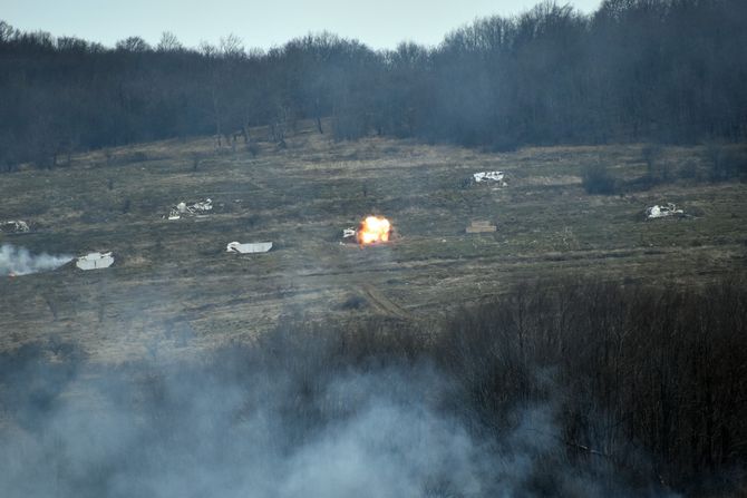 Borbena obuka jedinica Kopnene Vojske Srbije Pasuljanske livade vojska
