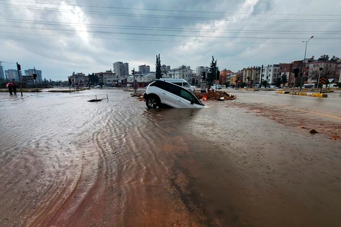 Turska, Antalija, poplave