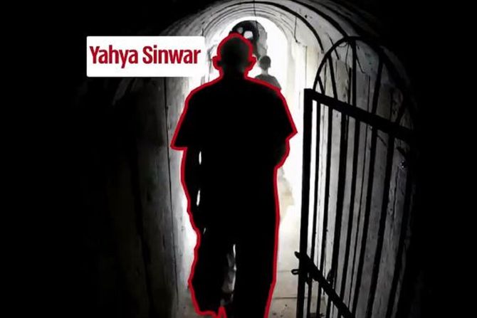 Yahya Sinwar Hamas tunel Izrael Gaza