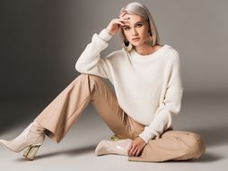 moda, modna kombinacija, bež odeća, stil