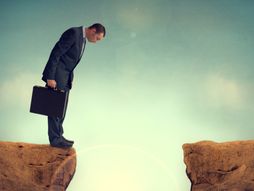 strah, strah od pada, poslovni čovek