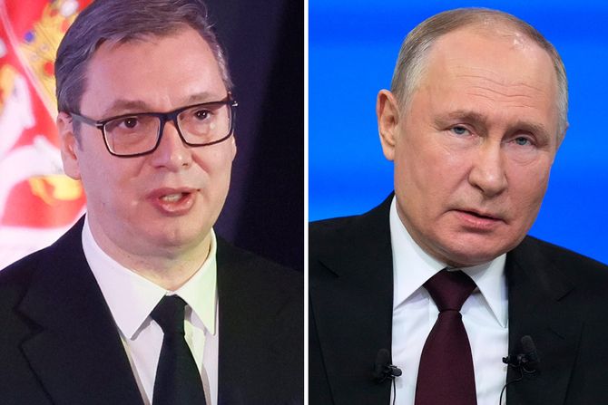 Aleksandar Vučić, Vladimir Putin Aleksandar Vučić, Vladimir Putin
