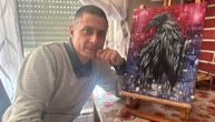 Stefan čitavu deceniju radi kao oficir, a sa ovim je sve iznenadio: Za Dan državnosti oslikao simbole Srbije