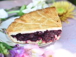 lenja pita, lenja pita sa višnjama