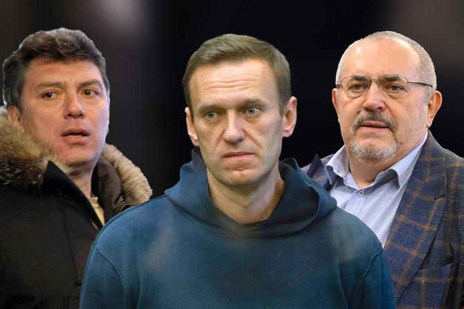 Boris Nemtsov,  Boris Nadezhdin, Alexei Navalny, Aleksej Navaljni