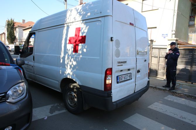 Ubistvo Zemun, policija uviđaj
