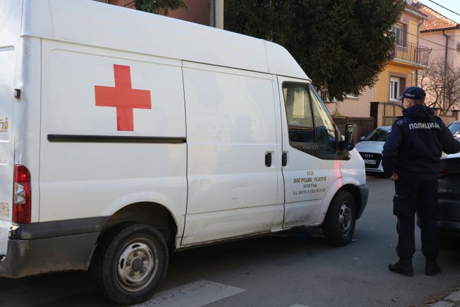 Ubistvo Zemun, policija uviđaj