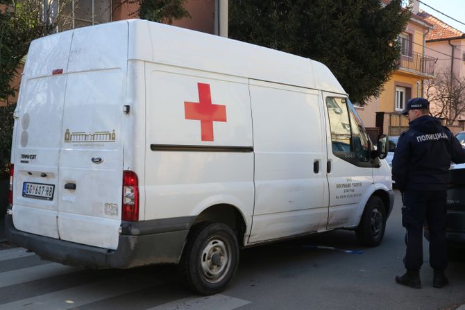 Ubistvo Zemun, policija uviđaj