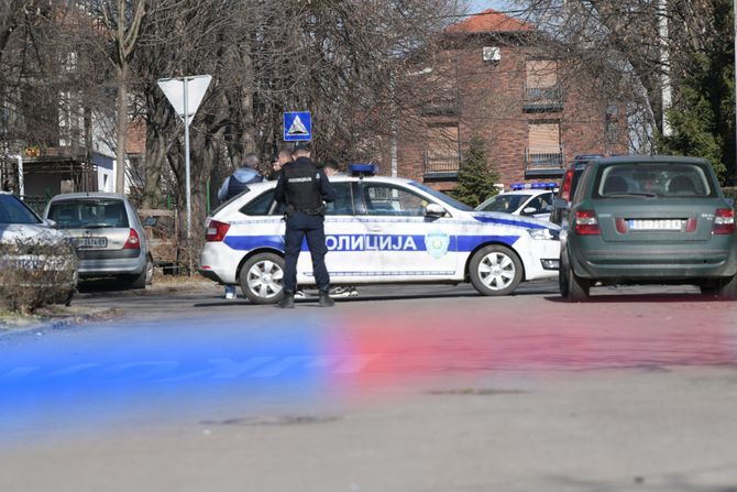 Ubistvo Zemun, policija uviđaj