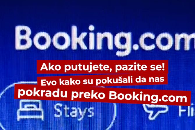 Booking prevara