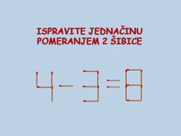 Mozgalica brojevi šibice