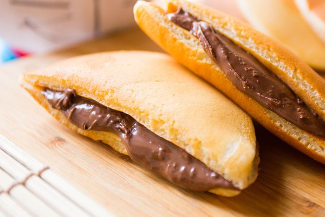 Dorajaki palačinke Dorajaki palačinke