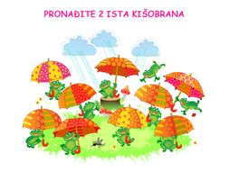 Skrivalica kišobrani