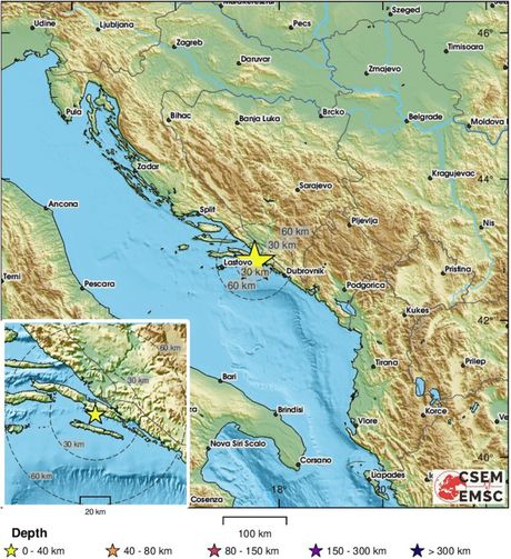 Hrvatska, zemljotres, Metković