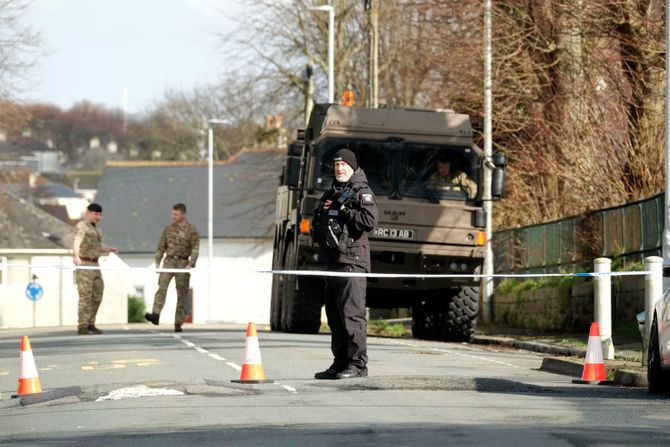 Engleska Plymouth evakuacija uklanjanja bombe iz Drugog svetskog rata