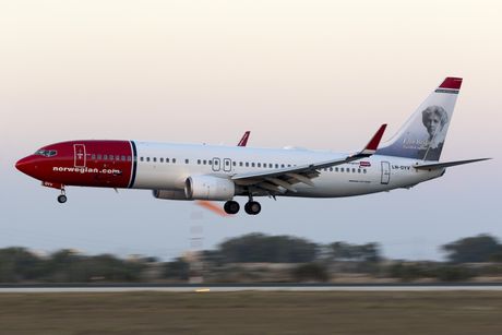 Norwegian Air AS Boeing 737 avioni Norwegian Air AS Boeing 737 avioni