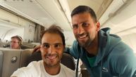 Slika od milion dolara: Novak Đoković krenuo u SAD, a u avionu sreo Rafu Nadala, njihovi osmesi mnogo govore!