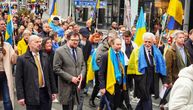 U Beogradu održan "Marš solidarnosti sa Ukrajinom": Pogledajte prizore sa lica mesta