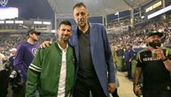 Amazing scene from LA Galaxy dressing room: Djokovic and Divac greet Joveljic, footballer was overjoyed!