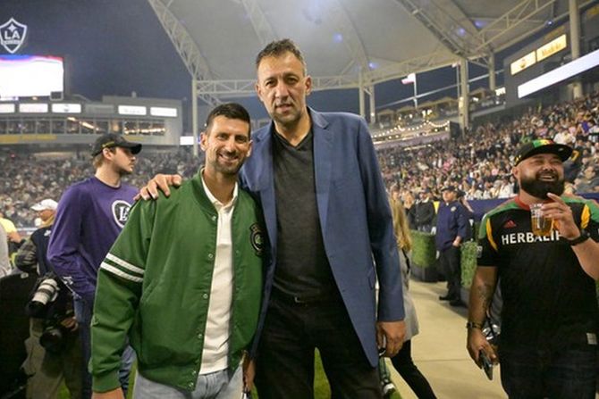 Novak Đoković Vlade Divac