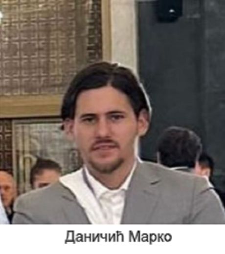 Osumnjičeni, Marko Daničić