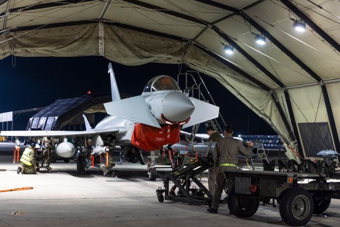 Eurofighter Typhoon RAF  Akrotri