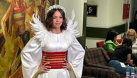 Ekskluzivno! Oreol i krila belog anđela: Ovako izgleda Breskvičin kostim za "PZE"