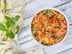 Bulgur, salata, kuskus