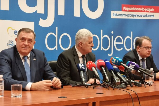 Milorad Dodik Dragan Čović Nermin Nikšić Mostar