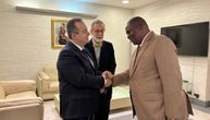Serbian FM Dacic welcomes president of the Central African Republic