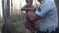 Devojčica (5) pronađena u močvari: Policija objavila snimak spasavanja