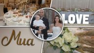 Bele ruže i pampasi, a od hrane nema čega nema! Pogledajte raskošnu dekoraciju na Mišelovoj svadbi