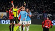 Milan u finišu slomio Lacio: "Nebesko plavi" završili meč sa tri igrača manje!