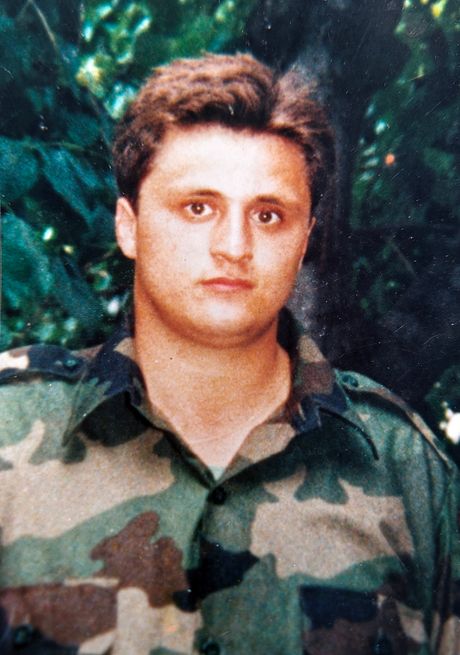 Vojnik Boban Milenković