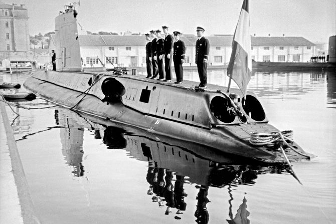 Francuska podmornica Eurydice Euridika 1965 Francuska podmornica Eurydice Euridika 1965
