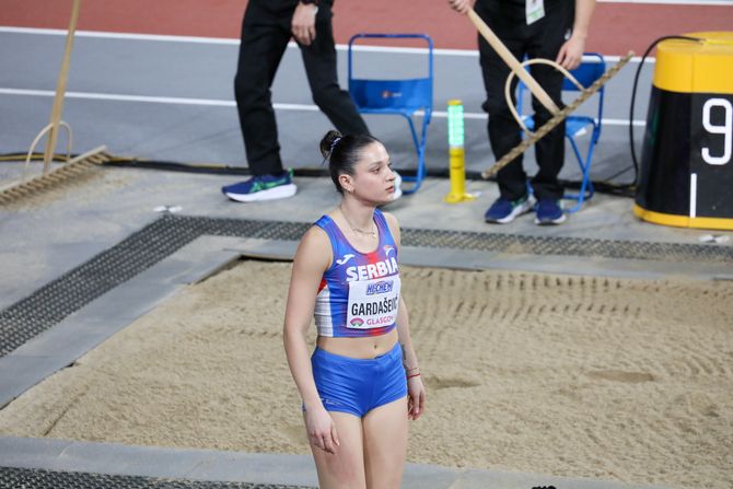 Milica Gardašević, Svetsko dvoransko prvenstvo u atletici Glazgov 2024 Milica Gardašević, Svetsko dvoransko prvenstvo u atletici Glazgov 2024