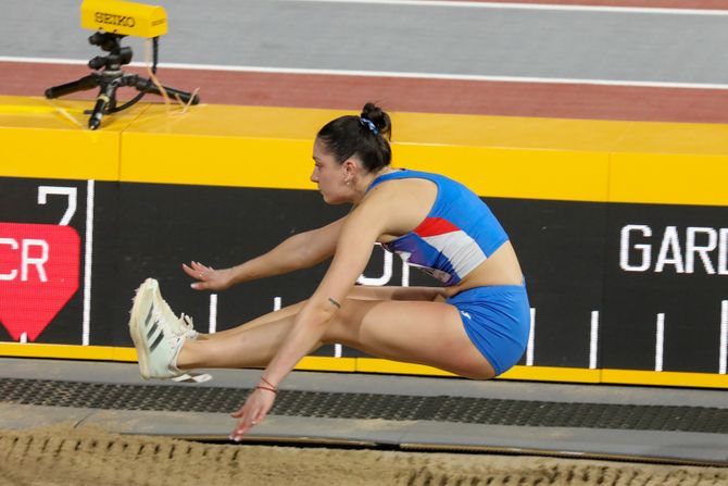 Milica Gardašević, Svetsko dvoransko prvenstvo u atletici Glazgov 2024 Milica Gardašević, Svetsko dvoransko prvenstvo u atletici Glazgov 2024