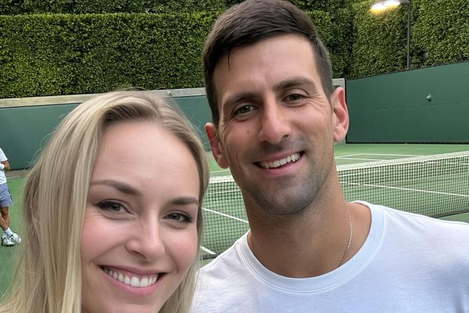 Lindsey Vonn, Novak Đoković