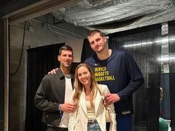 Novak Đoković Jelena Đoković Nikola Jokić