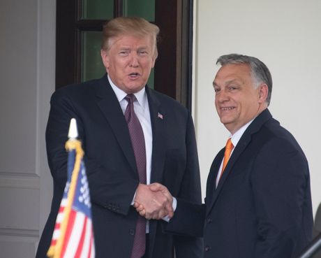 Donald Tramp i Viktor Orban Donald Tramp i Viktor Orban