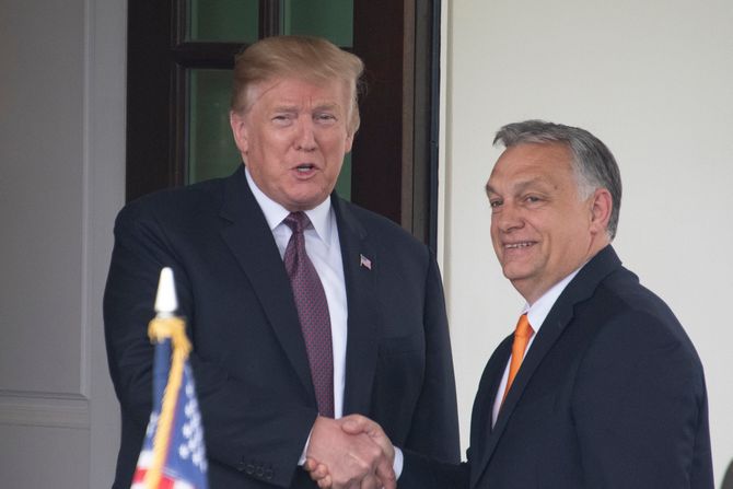 Donald Tramp i Viktor Orban