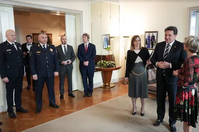 Bratislav Gašić, ambasadprka Belgije Kati Bugehout